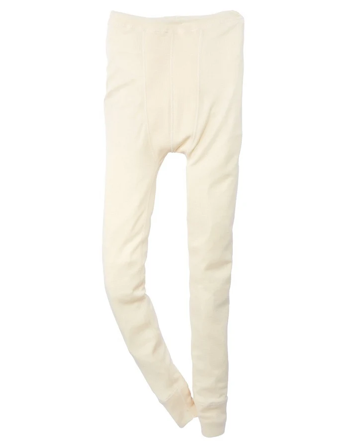 Engel Natur Herren Unterhose lang Wolle Seide natur Gr.54/56