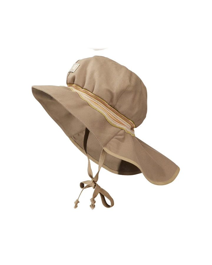Pickapooh Baby und Kinder Mütze Feuerwehr Strick UV-40 taupe Gr. 48