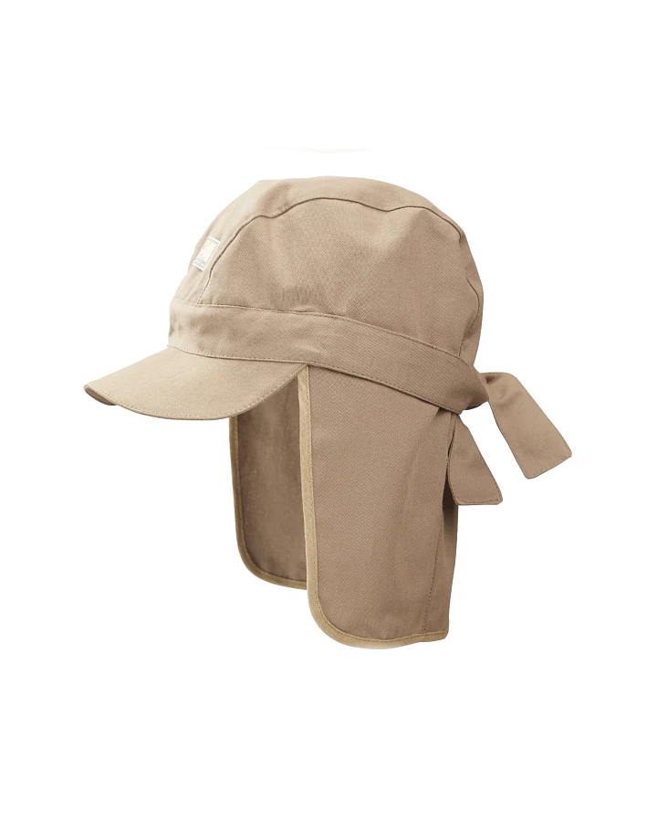 Pickapooh Baby und Kinder Sommerhut mit Nackenschutz UV 40 taupe Gr.48