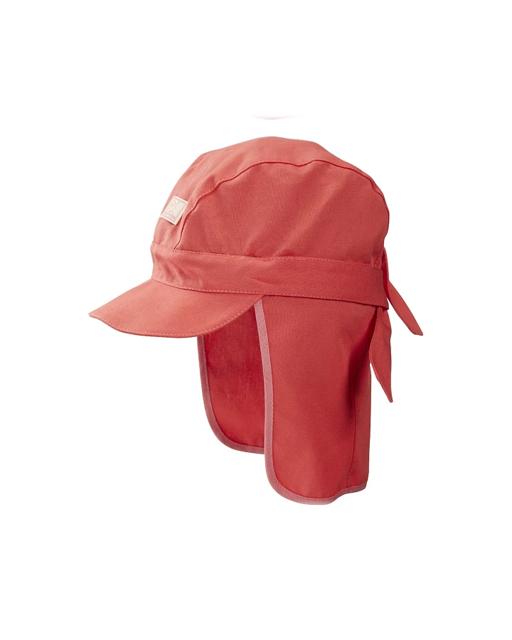 Pickapooh Baby und Kinder Sommerhut mit Nackenschutz UV 40 cayenne Gr.48