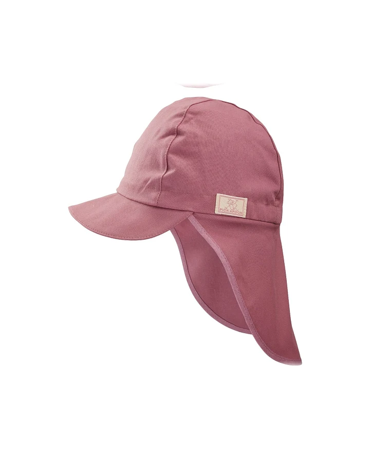 Pickapooh Kinder Sonnenschutz Mütze UV 40 rose Gr.52