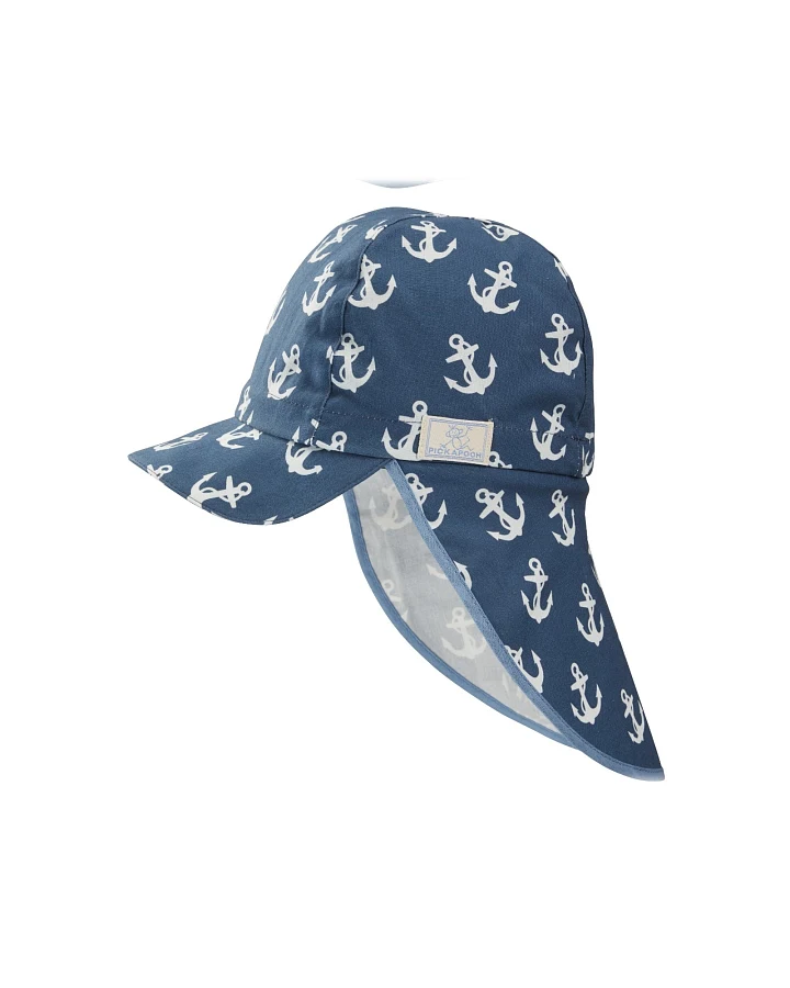 Pickapooh Kinder Sonnenschutz Mütze Anker Gr.48
