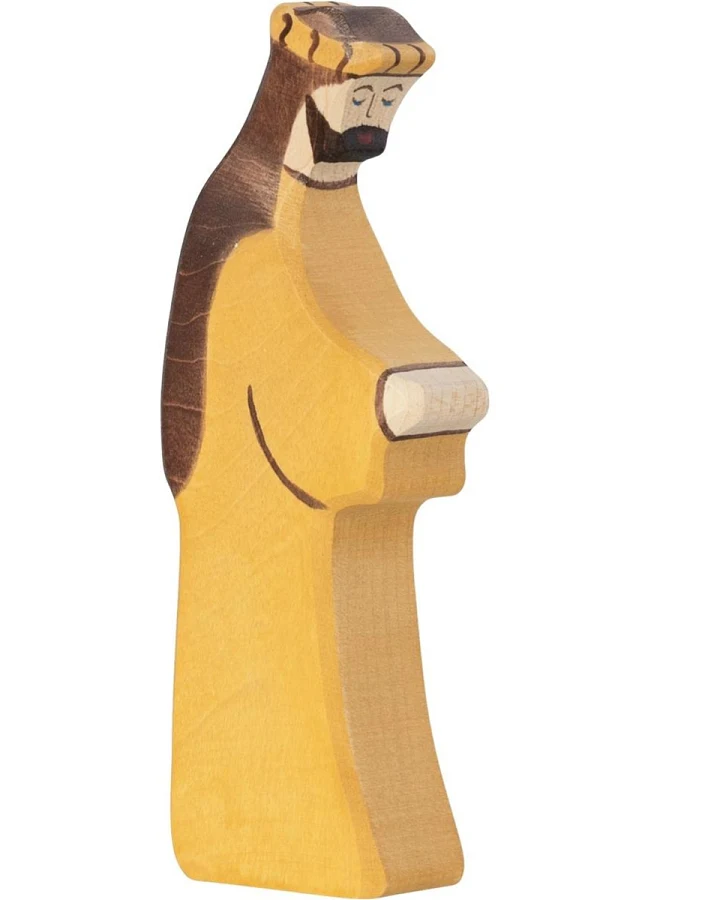 Holztiger Holzfigur "Josef 2" Schöne Weihnachtszeit Maße 6 x2,6 x 15 cm