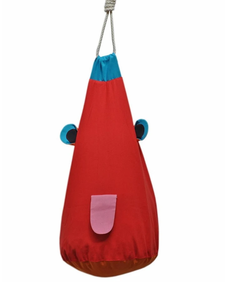 Roxane Box- und Knuddelsack rot ca. 54 cm hoch, Durchmesser 32 cm ohne Seil