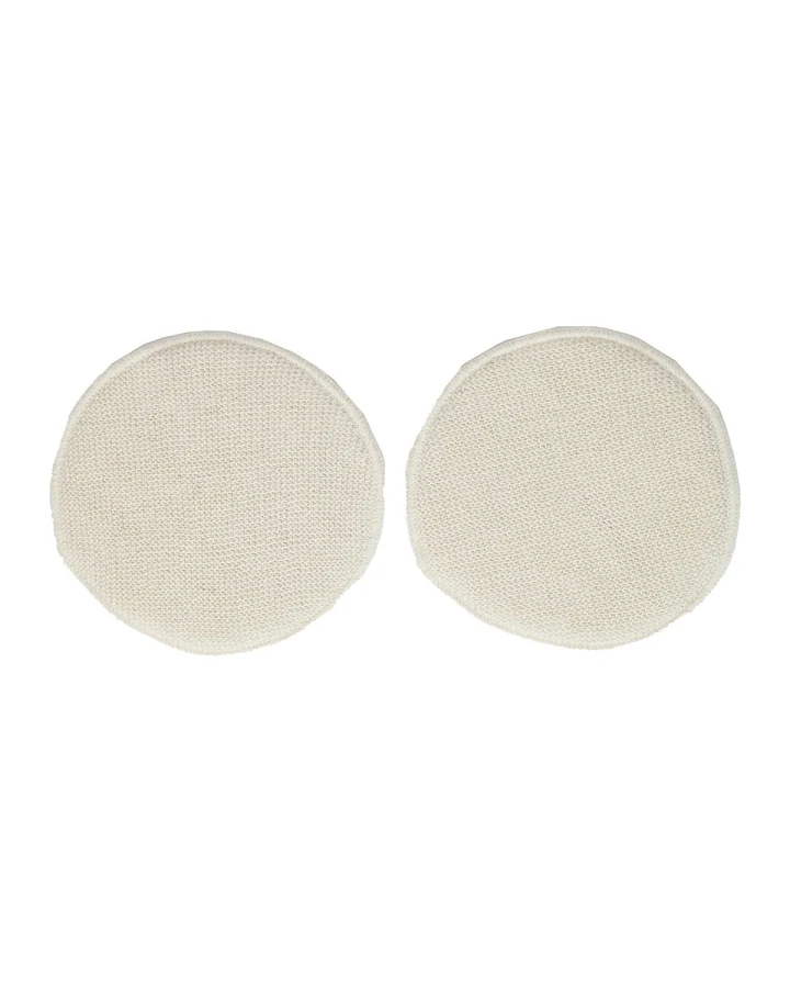 Disana Stilleinlagen Seide-Wolle-Seide, 3-lagig, 1 Paar Durchmesser 14 cm