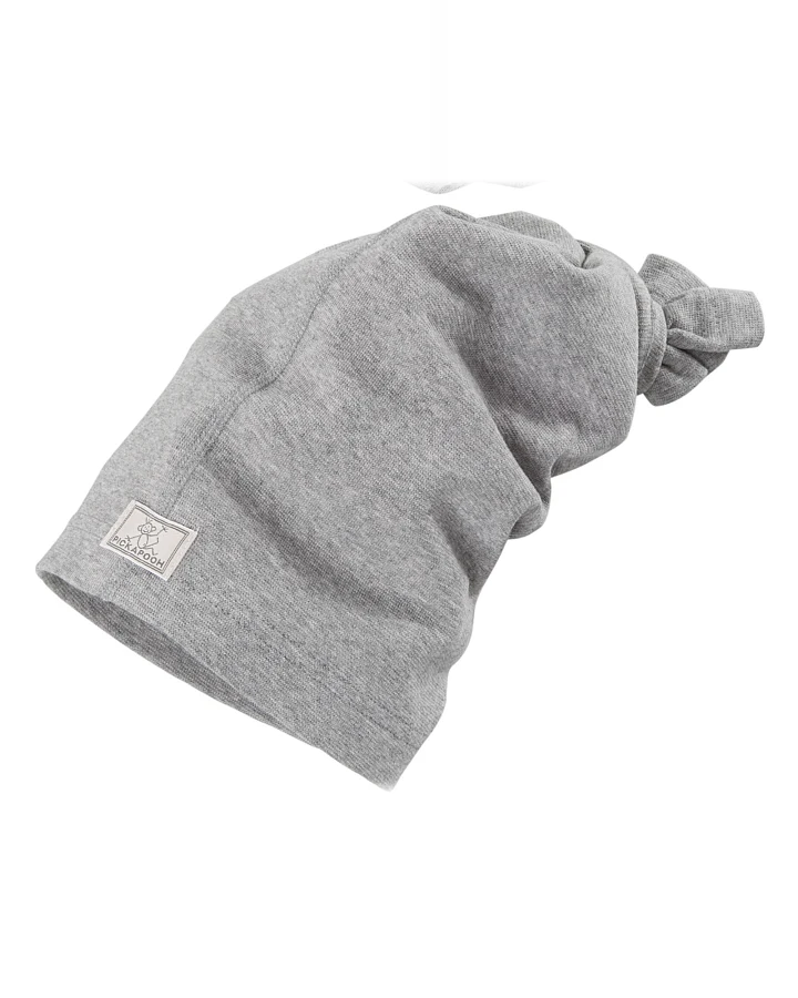 Pickapooh Schlauchmütze 3-in-1 grau-melange Gr. 2 (50-54)
