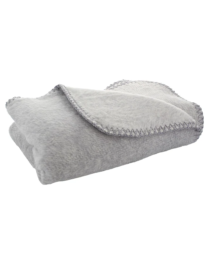 Babydecke Bio-Baumwolle Melange titan Maße 75 x 100 cm