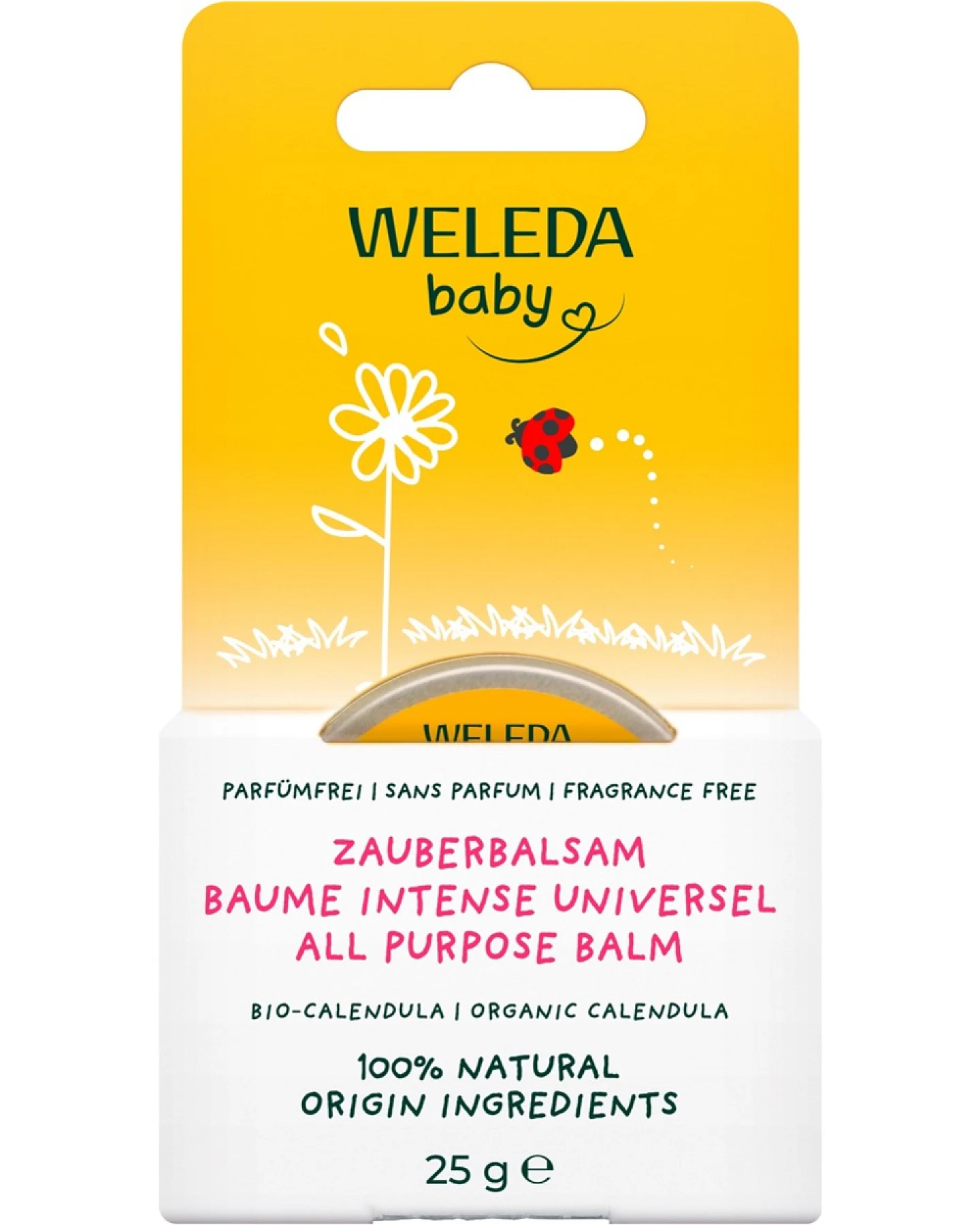 Weleda Baby Calendula Zauberbalsam - Pflegt trockene Hautstellen & schützt 25 g – Ansicht 2