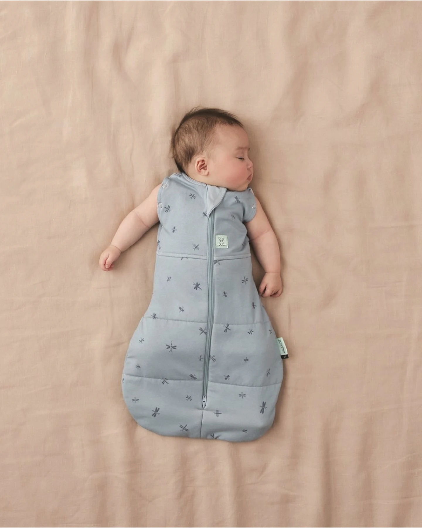 Baby Puck- und Schlafsack Winter "ergoCocoon" dragonflies Gr. 3-6 Monate – Ansicht 2