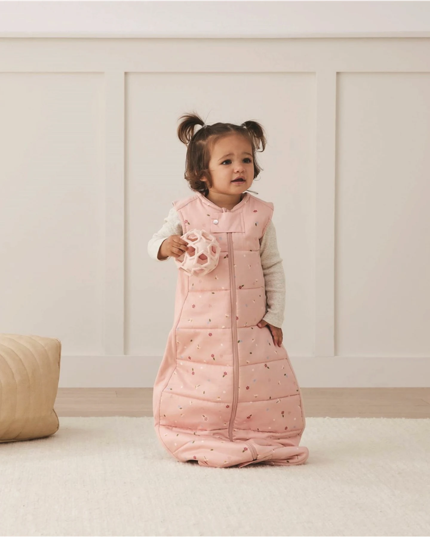 Schlafsack Baby Winter Sheeting "ergoBags" daisies Gr. 2-4 Jahre – Ansicht 2