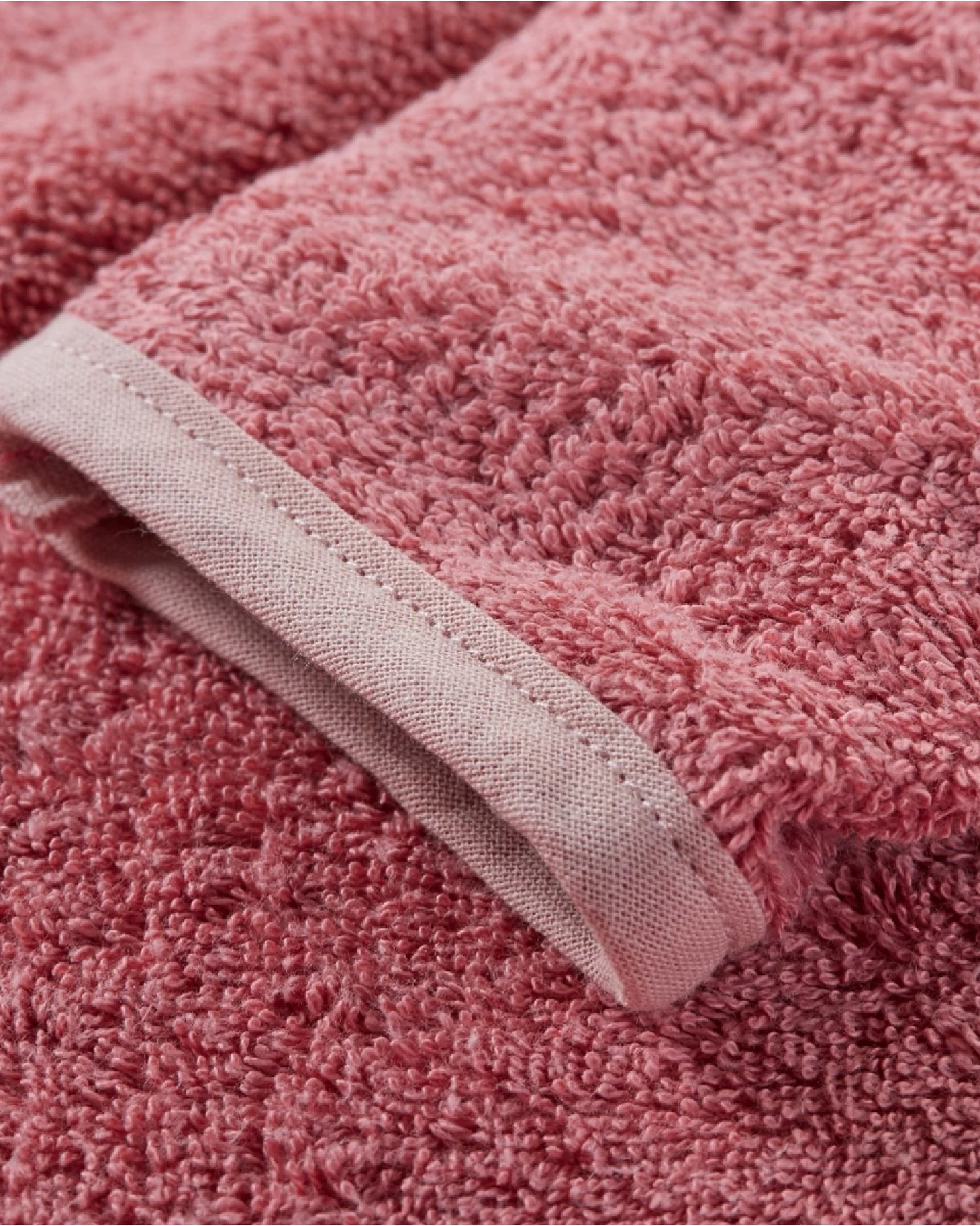 Lätzchen mit Ärmeln und Bindebändern Bio Baumwolle 2er Set rosa Maße 35 x 70 cm – Ansicht 2