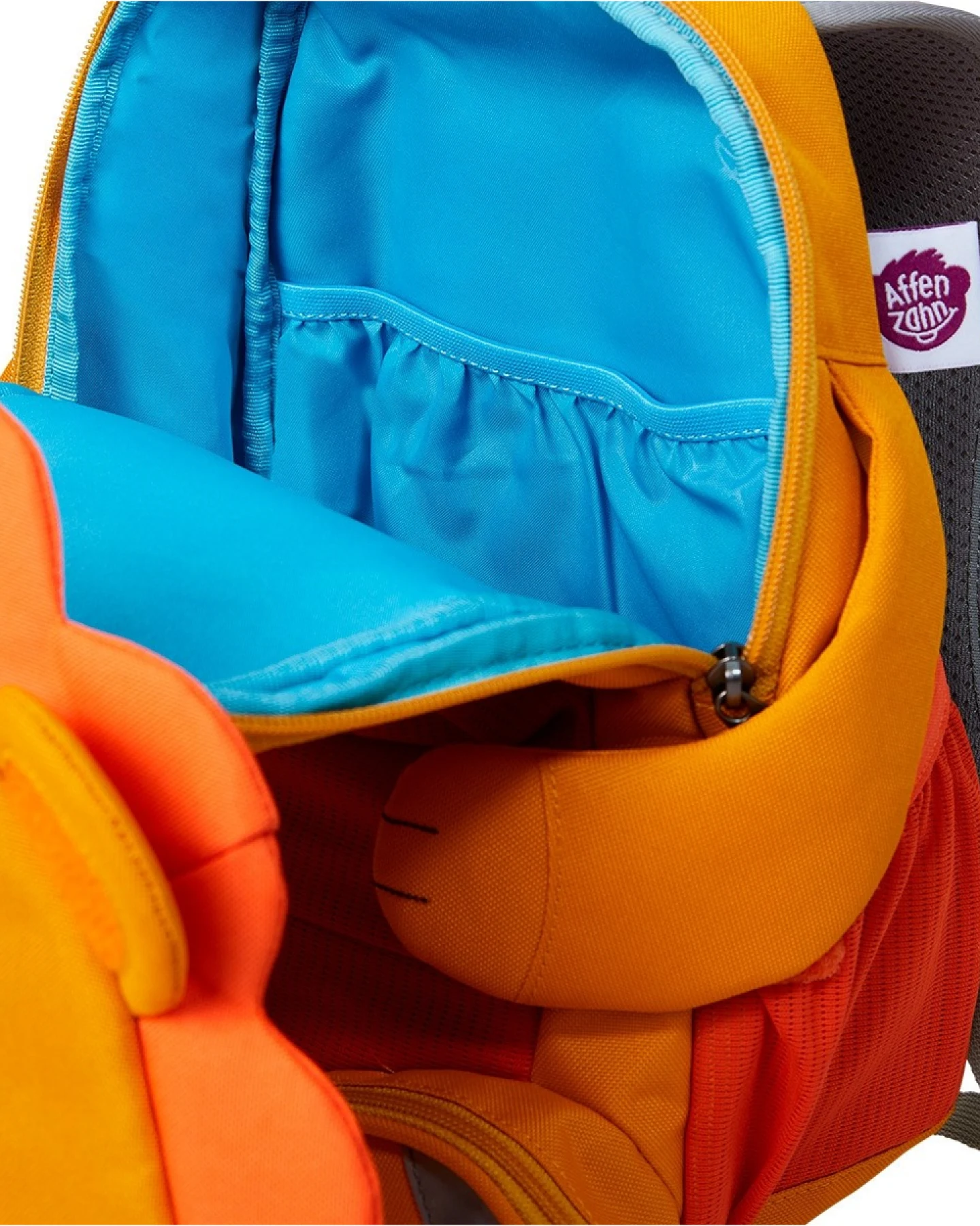 Affenzahn Kindergartenrucksack Großer Freund "Lena Löwe" Maße 20 x 31 x 12 cm – Ansicht 2