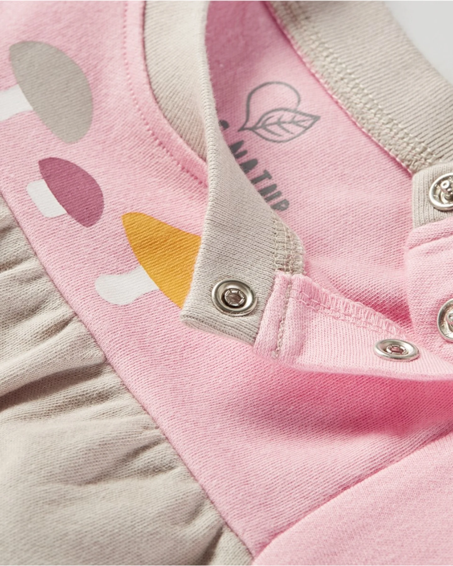 Baby Kleid Langarm Bio-Baumwolle Pilzfreunde Gr.62/68 – Ansicht 2
