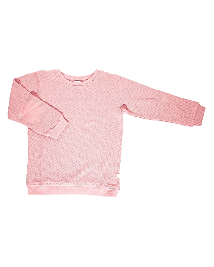 Kinder Pullover Piqué Qualität altrosa Gr.86/92