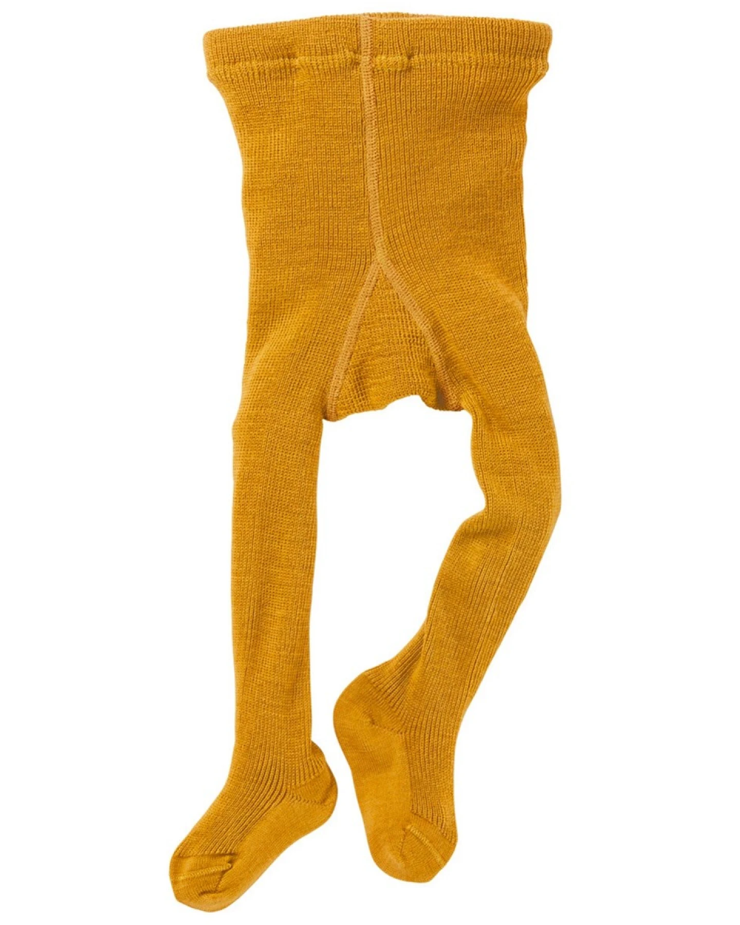 Baby Strumpfhose Bio-Schurwolle messing Gr. 00 – Ansicht 2