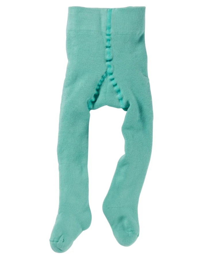 Baby Strumpfhose Baumwolle (kbA) Frottee minze Gr. 00
