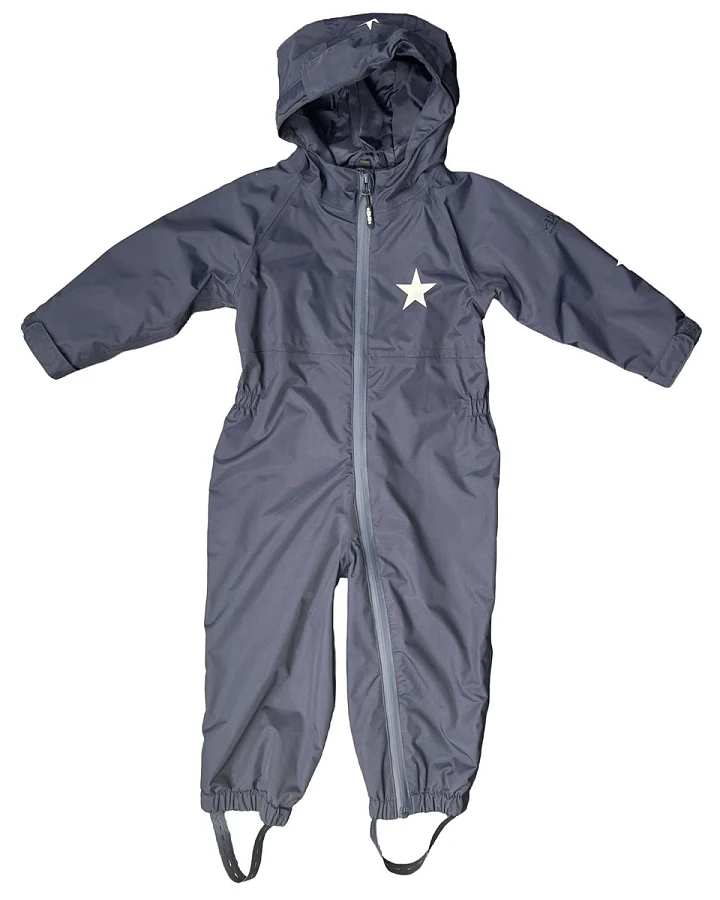 BMS Baby und Kinder Overall wasserdicht und atmungsaktiv SoftLan marine Gr. 80