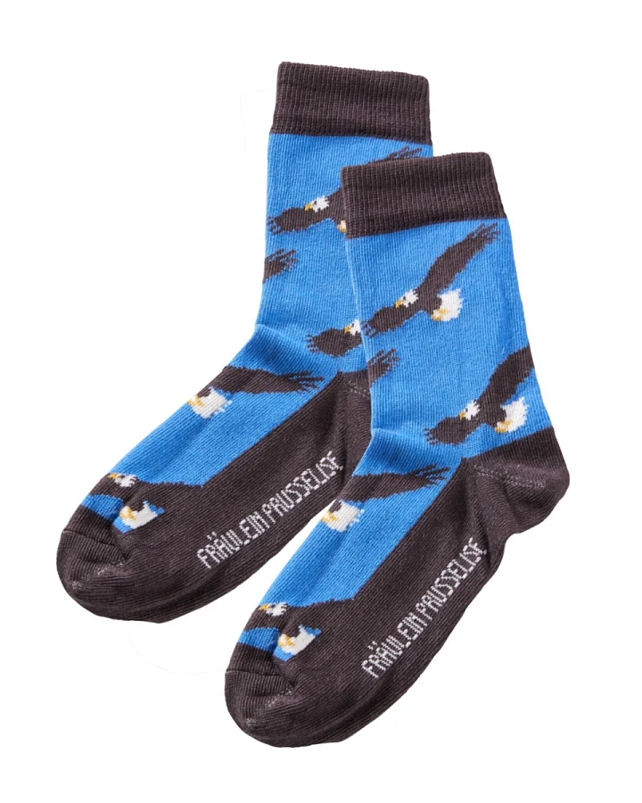 Kinder Socken Adler blau Gr.23-26