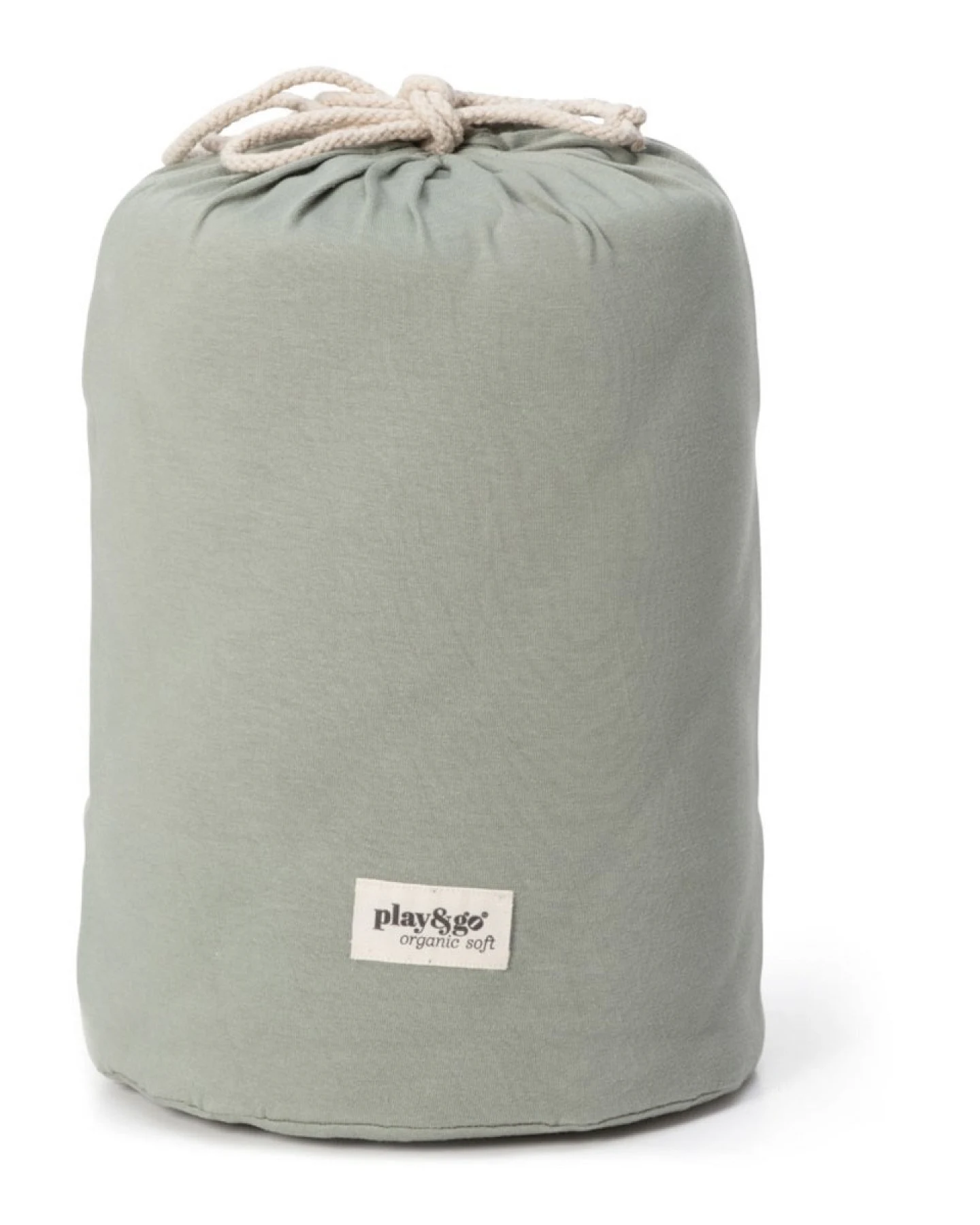 Krabbeldecke, Aufbewahrungs- und Wickeltasche Organic soft grün Durchmesser ca. 120 cm – Ansicht 2