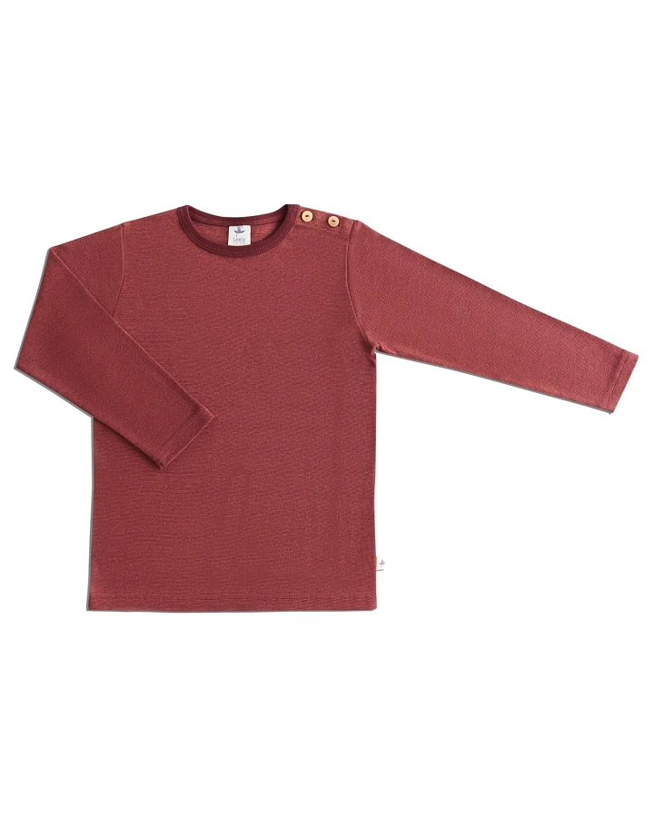 Baby und Kinder Langarmshirt Rost Gr.74/80