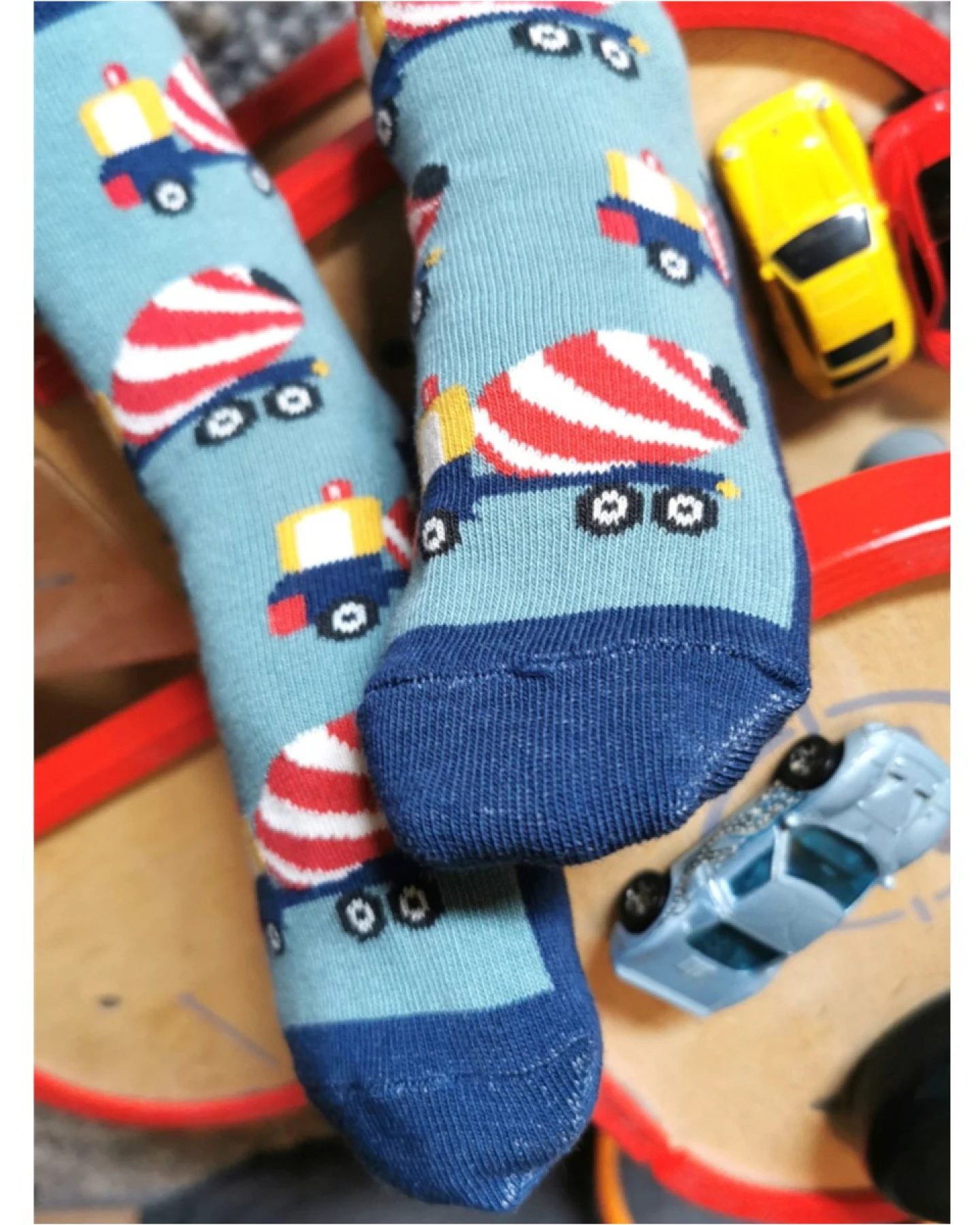 Baby- und Kindersocken Betonmischer Gr.31/34 – Ansicht 2