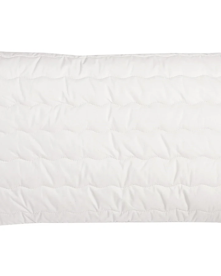 Kopfkissen mit gesteppter Hülle, Füllung 100% Kapok Maße 40 x 80 cm
