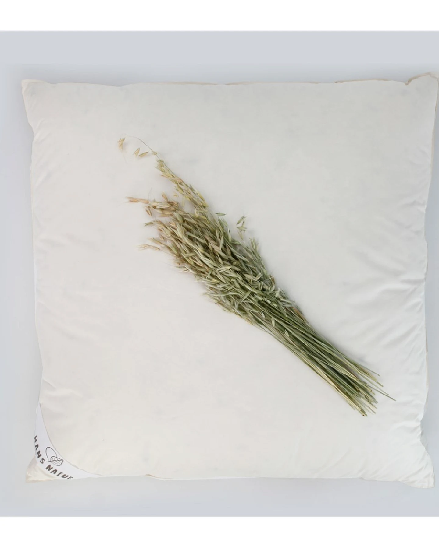 Bauchschläfer Kissen, 3 Kammern Daunen Maße 80 x 80 cm – Ansicht 2