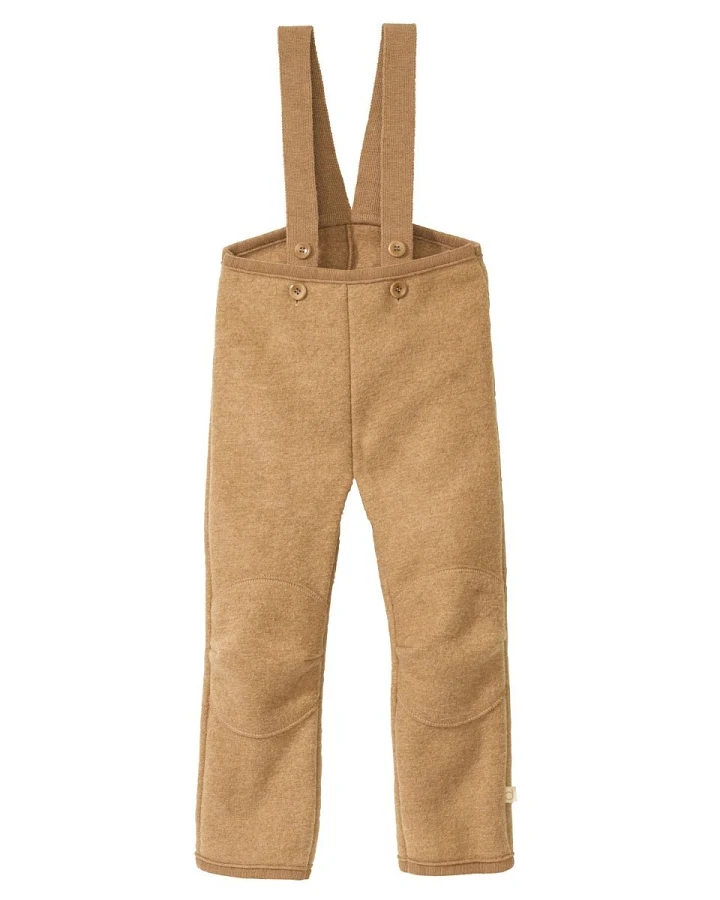 Disana Kinder Latzhose Bio-Merinowolle Walk karamell Gr. 86/92