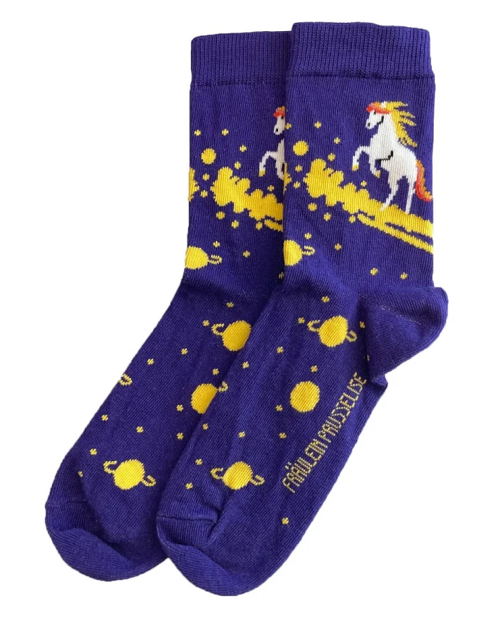 Kinder Socken Sternschnuppe Pferd Gr.23-26