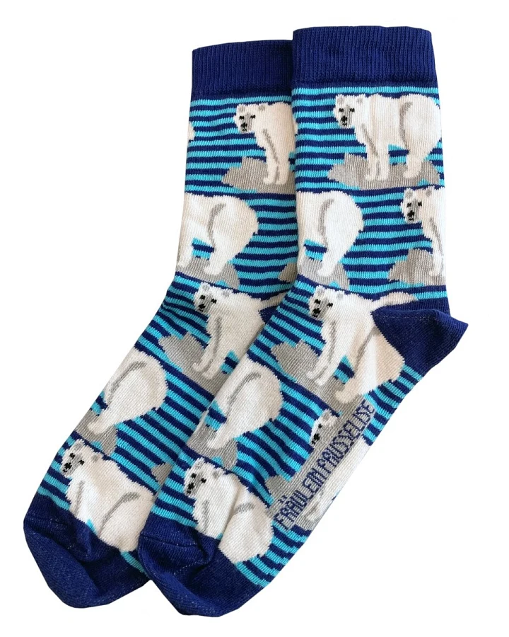 Kinder Socken Eisbär Gr.27-30