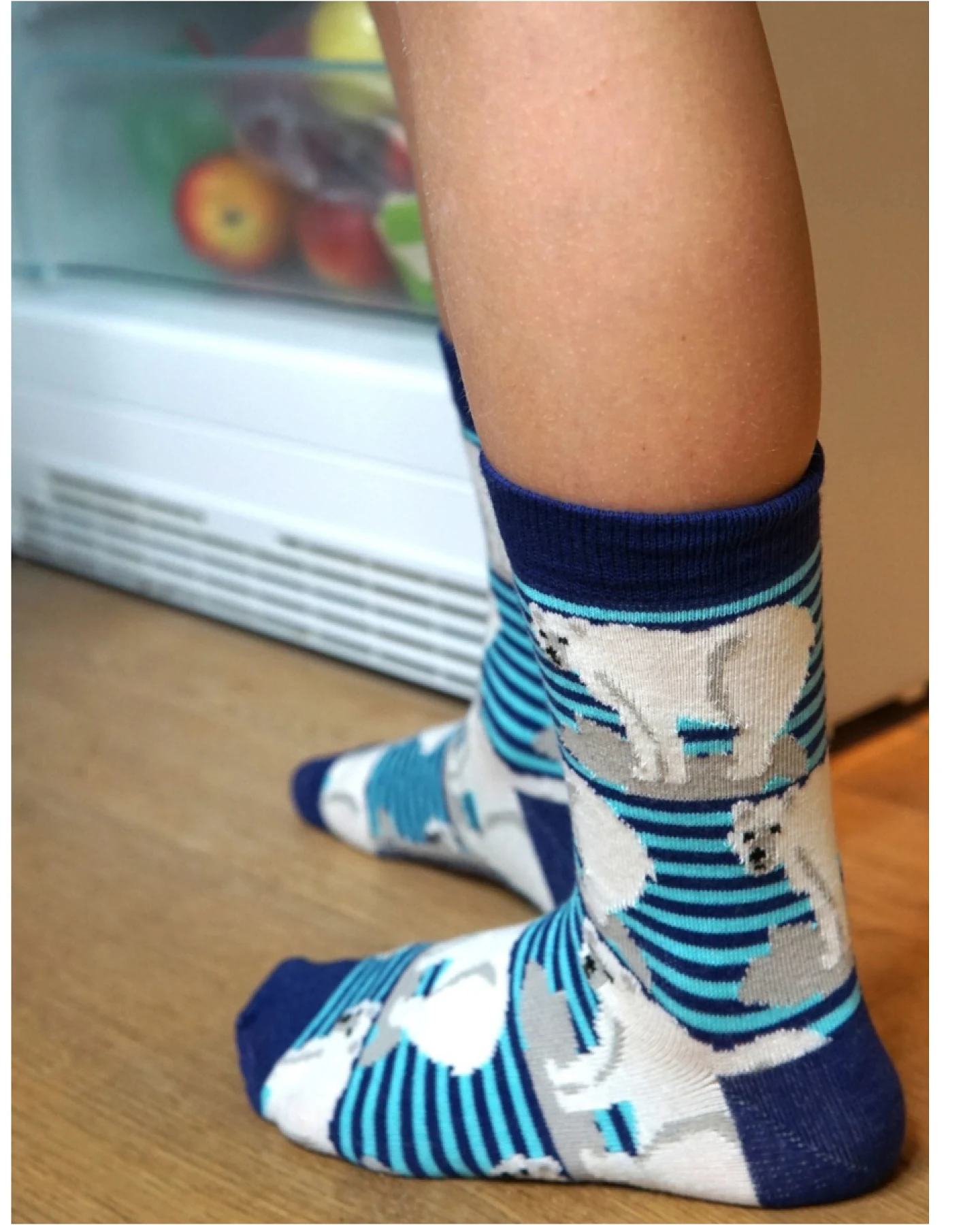 Kinder Socken Eisbär Gr.27-30 – Ansicht 2