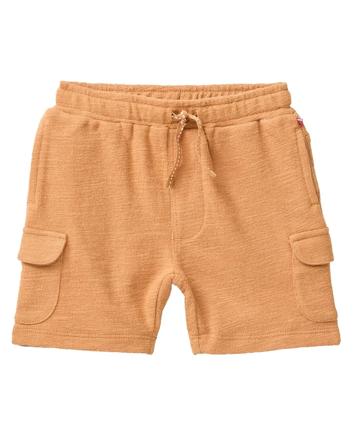 People Wear Organic Sweat-Bermuda karamell Gr. 62/68