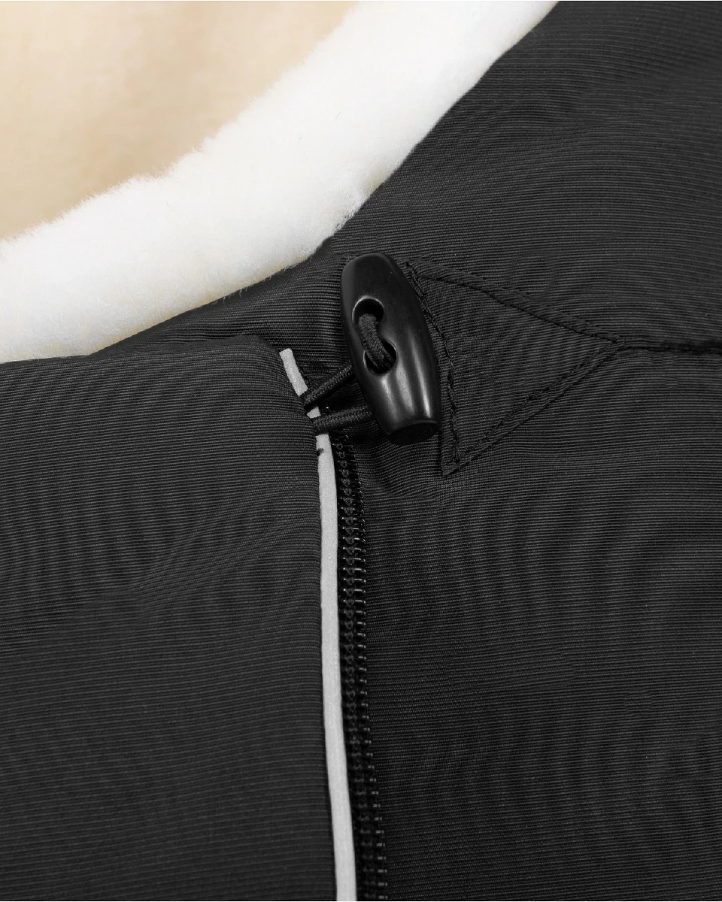 Christ Fußsack Kinderwagen Lammfell "Tula Vario Zip" schwarz Länge 100 cm, Breite 50 cm (6-36 Monate) – Ansicht 2