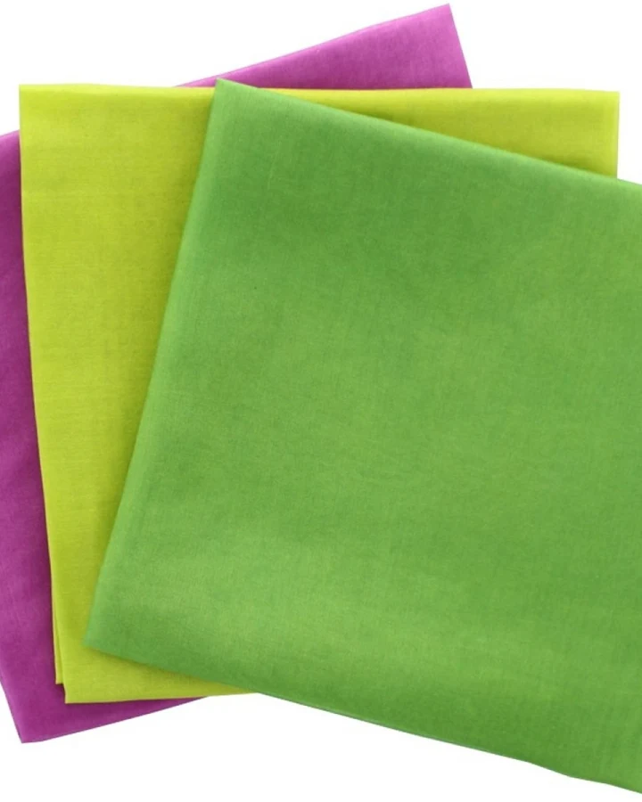 Jahreszeitentücher 3er-Set 100% Seide, 55 x 55 cm Sommer