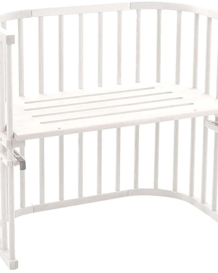 Babybay Babybay Original, Buche massiv, weiß lackiert Liegefläche 81 x 43 cm