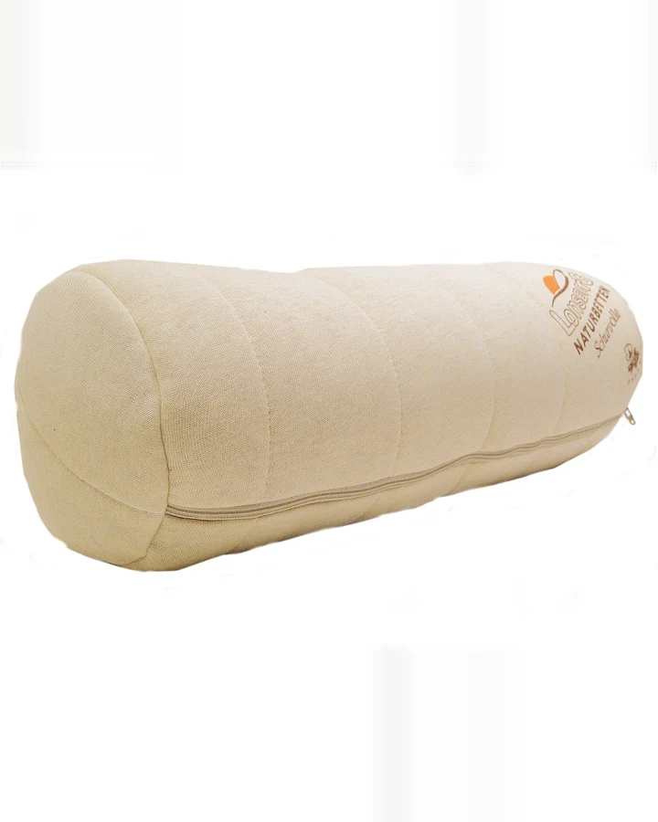 Lonsberg Nackenrolle Bio-Schurwolle natur Maße 40 x 15 cm
