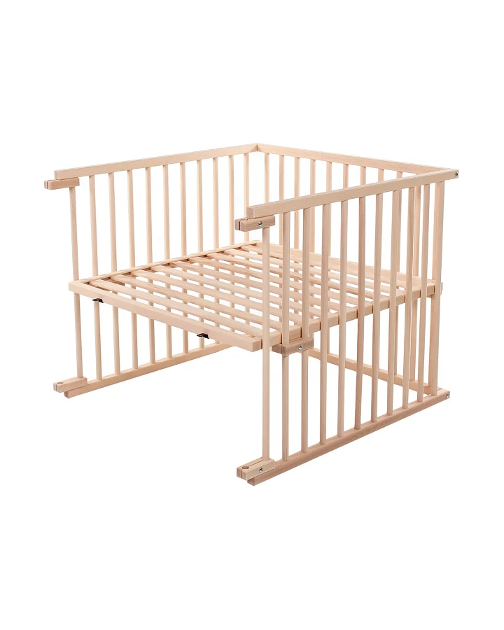 Babybay Babybay Original Umbausatz Kinderbett, Buche massiv, unbehandelt Liegefläche 80 x 132 cm