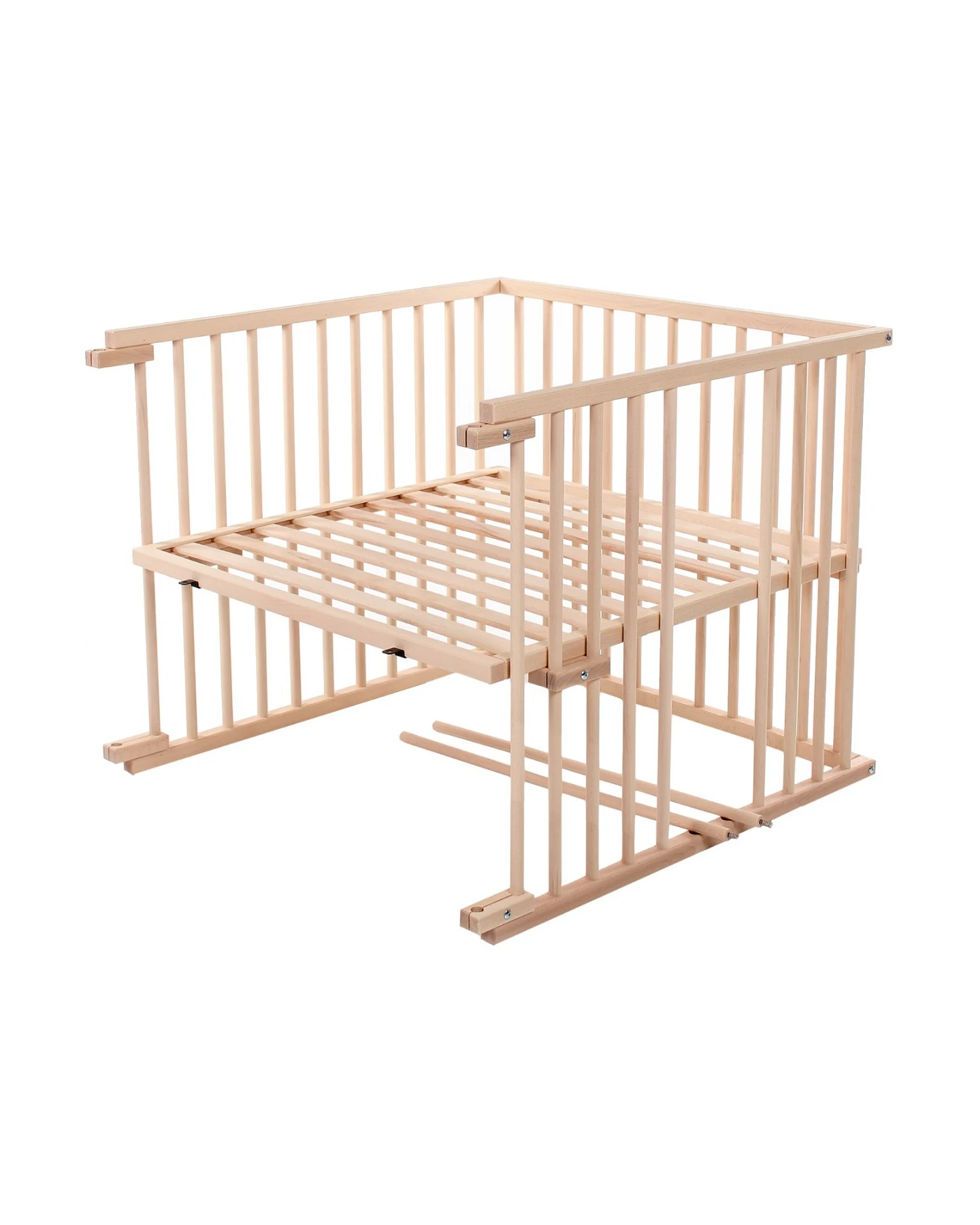 Babybay Babybay Original Umbausatz Kinderbett, Buche massiv, unbehandelt Liegefläche 80 x 132 cm – Ansicht 2