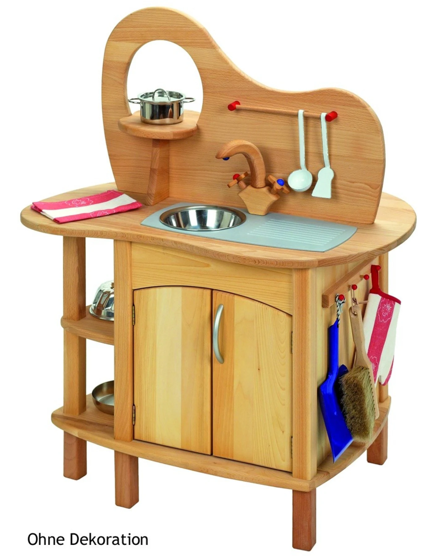 Spielküche mit Aufsatz 73x51x92cm – Ansicht 2
