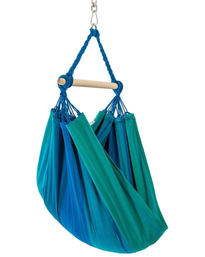 Anjo Kinderhängesitz azur 80 x 120 cm Tuchfläche