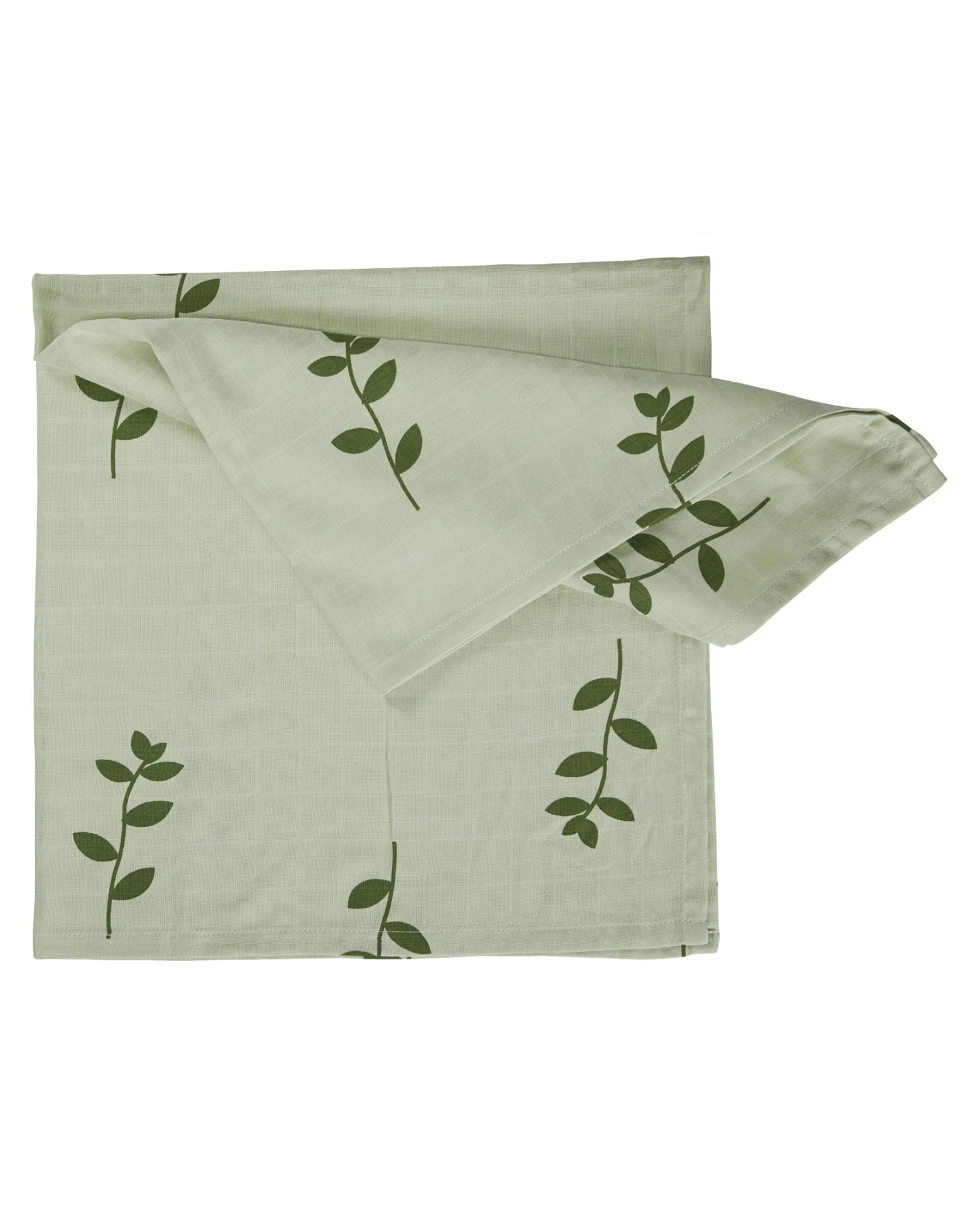 Spucktücher Bio-Baumwolle 3er-Set "Glücksfeder" Maße 75 x 75 cm – Ansicht 2