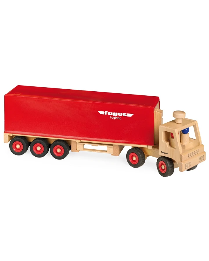 Fagus Sattelschlepper aus massivem Buchenholz Länge 65,5 cm