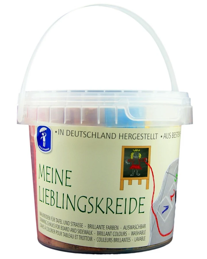 Straßenmalkreide "Meine Lieblingskreide", bunt 20 Stangen
