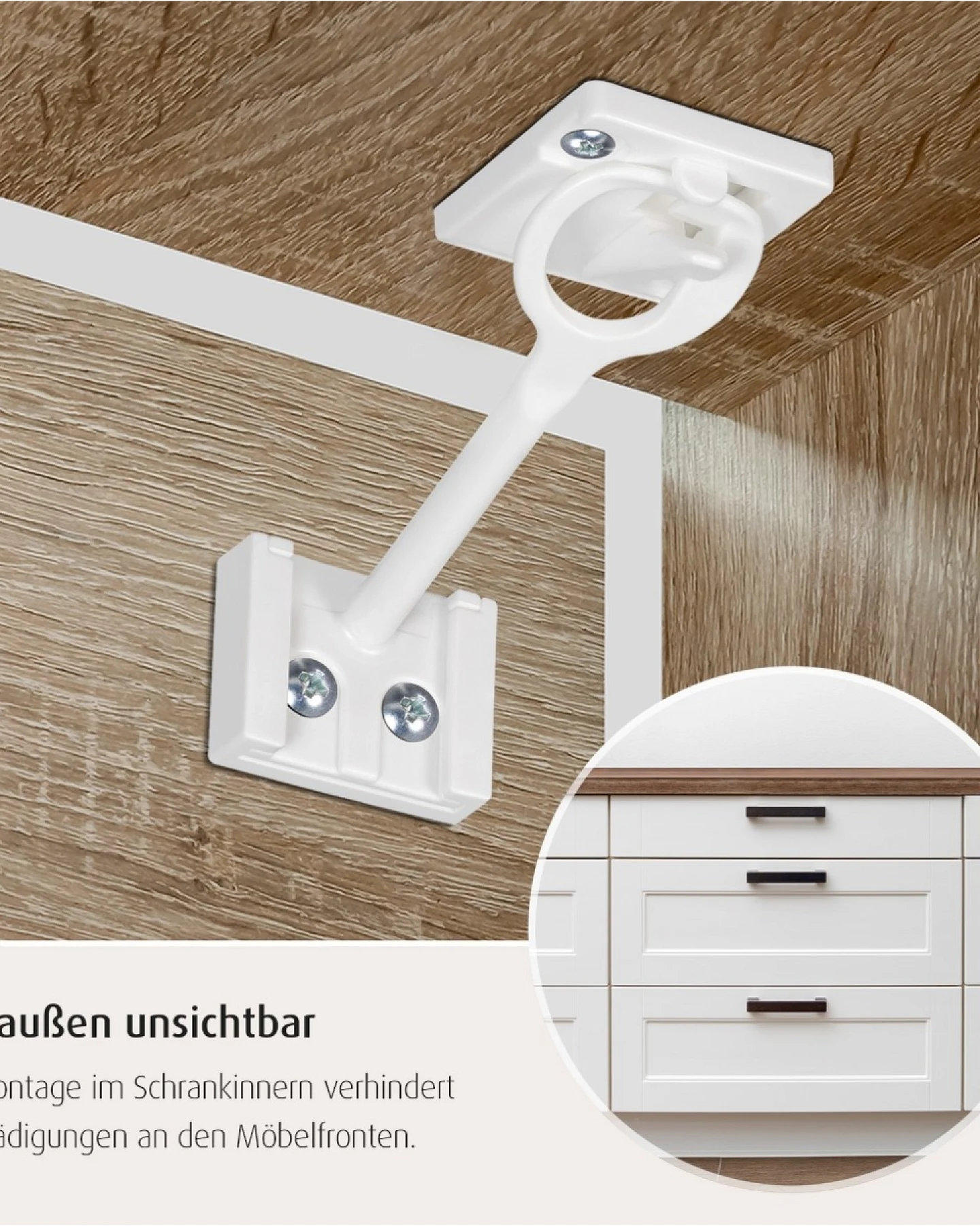 Reer Schrank- und Schubladensicherung 8 Stück – Ansicht 2