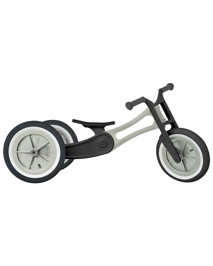 Wishbone Bike Dreirad Laufrad 3-in-1 "Recycled Edition" hellgrau Für Kinder zwischen 1 und 6 Jahren