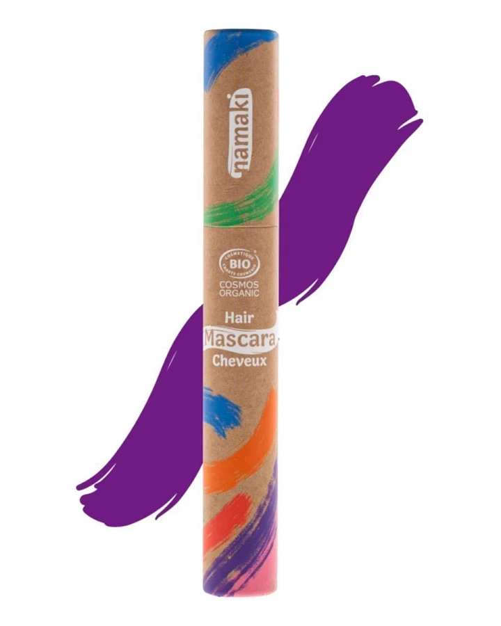 Produktseite: Kinder Bio Haarmascara lila Menge 9 ml