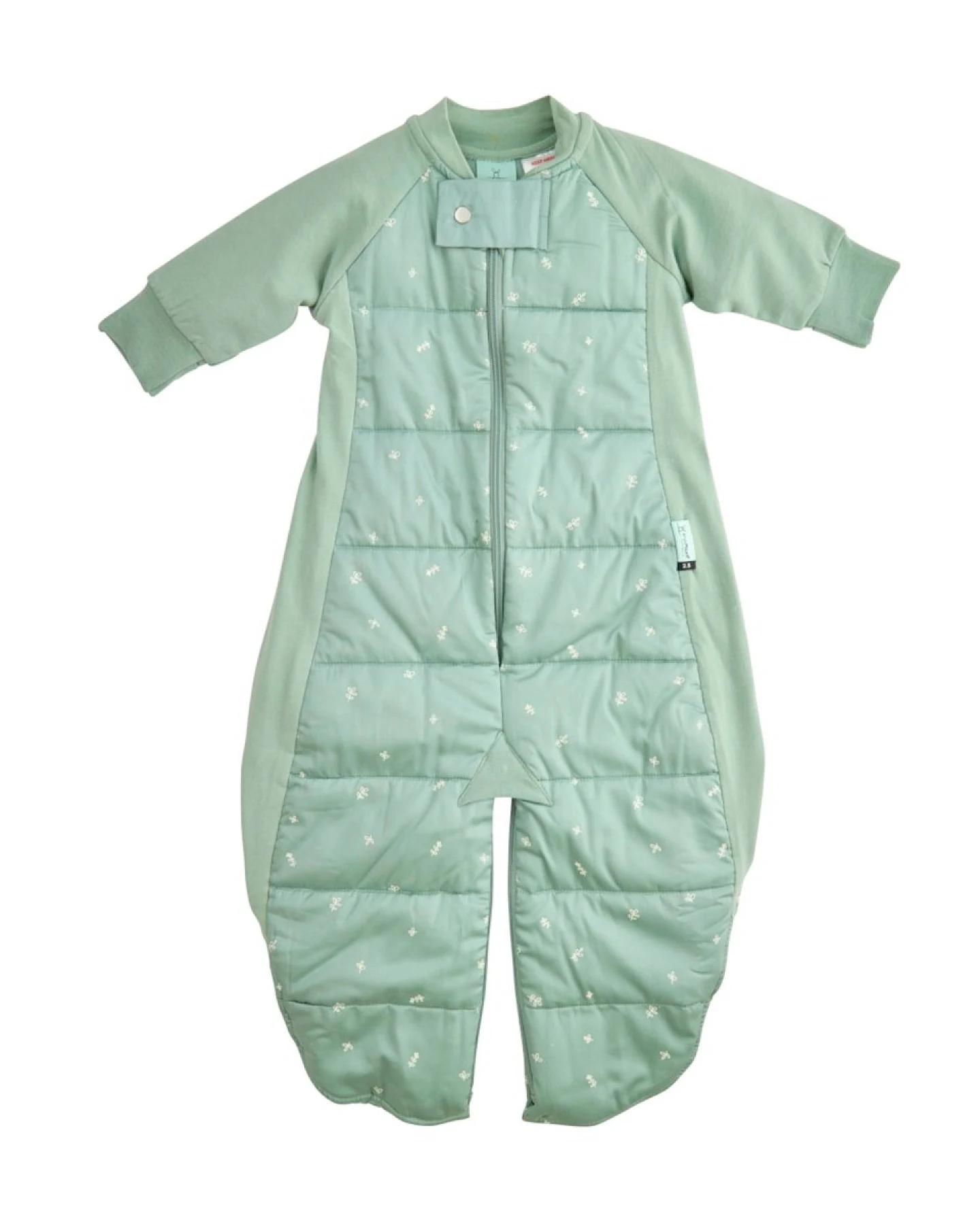 Schlafsack Baby Winter "ergoSleepSuit" sage Gr. 3-12 Monate – Ansicht 2