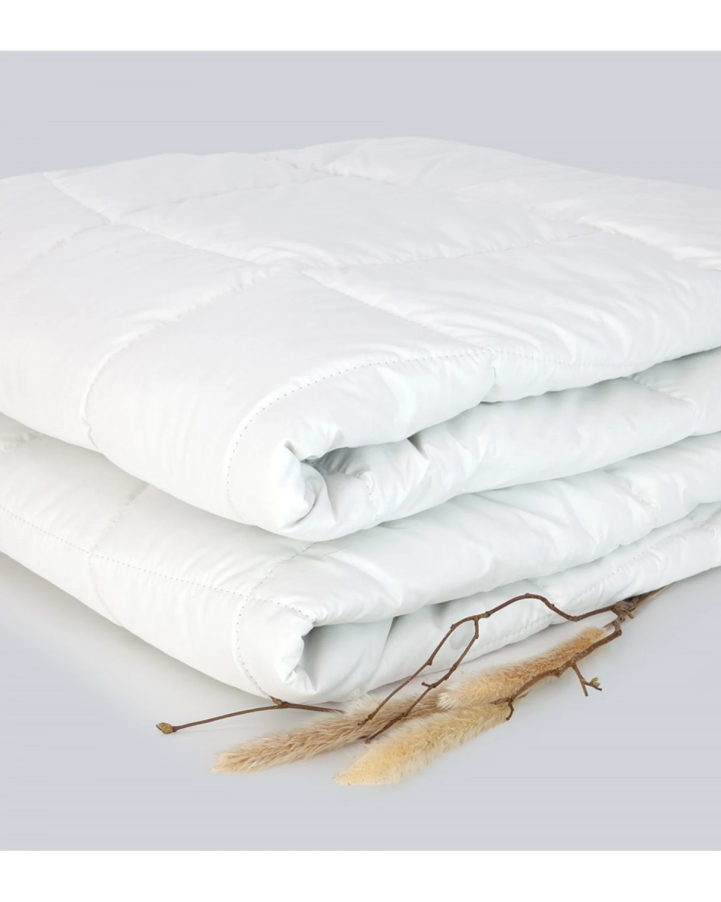 Bettdecke Sommer Leinen und Baumwolle Maße 135 x 200 cm, Gewicht 800 g – Ansicht 2