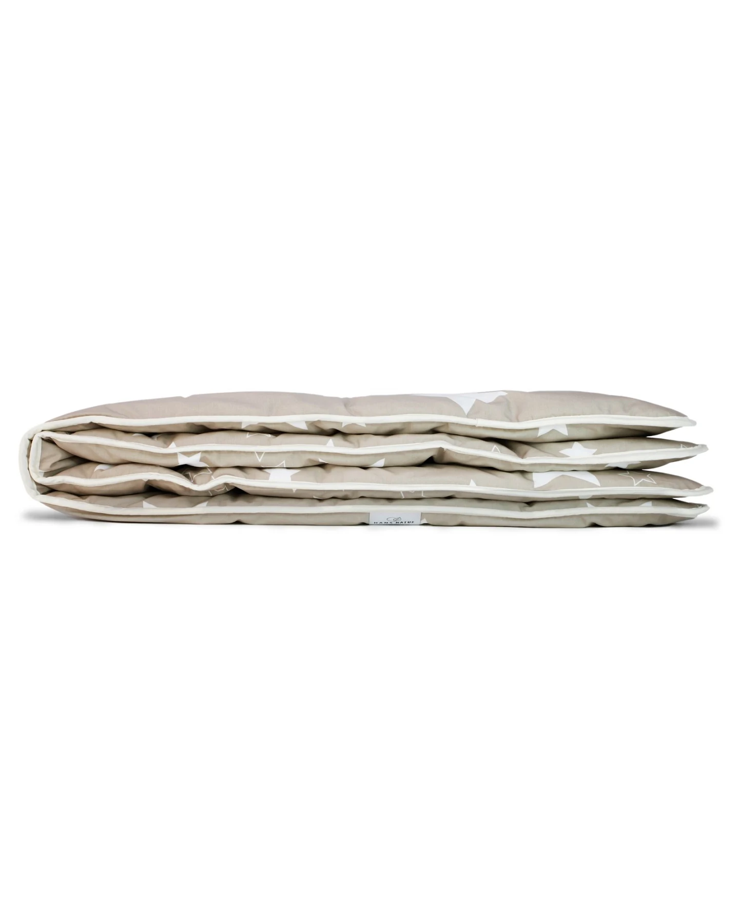 Krabbeldecke Stern grau Maße 100 x 135 cm – Ansicht 2