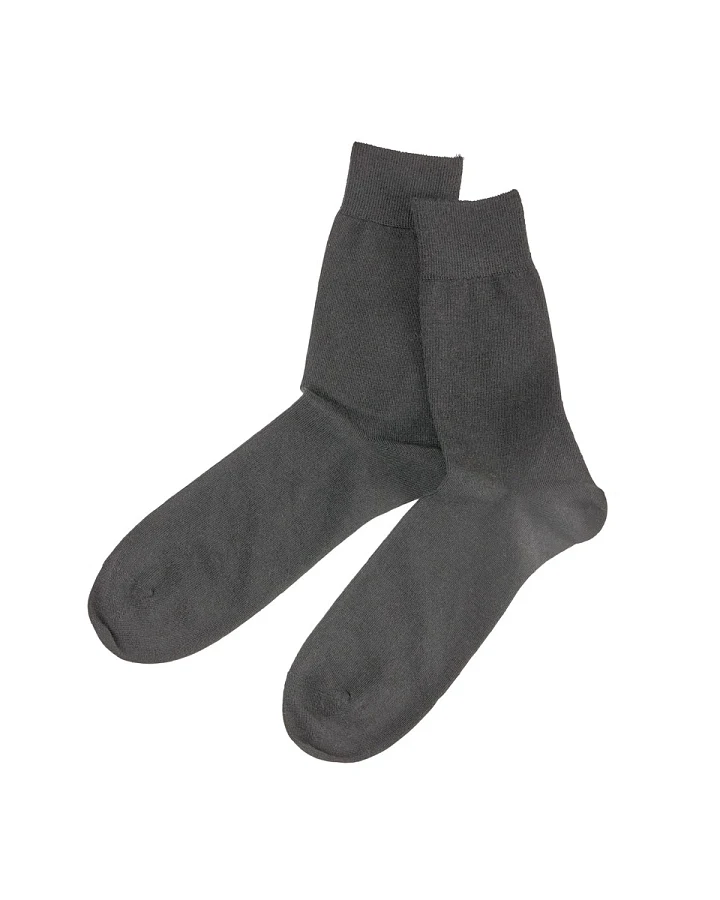 Damen und Herren Socken Bio-Schurwolle anthrazit Gr.37-38